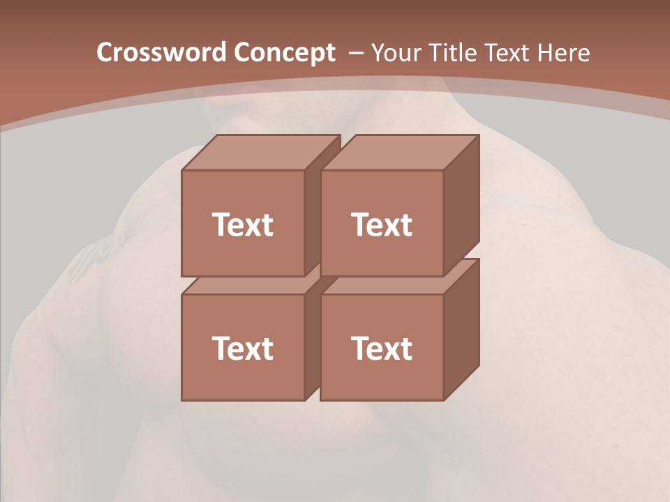 Corporation Figure Di Cu Ion PowerPoint Template