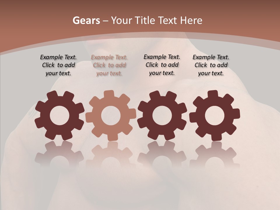 Corporation Figure Di Cu Ion PowerPoint Template