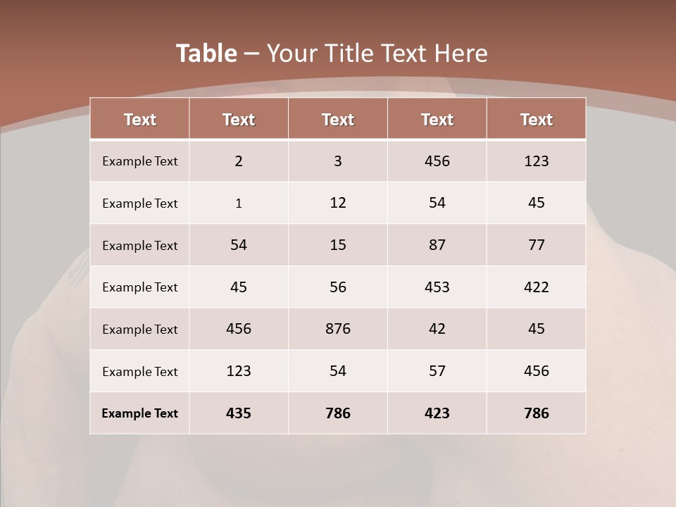 Corporation Figure Di Cu Ion PowerPoint Template