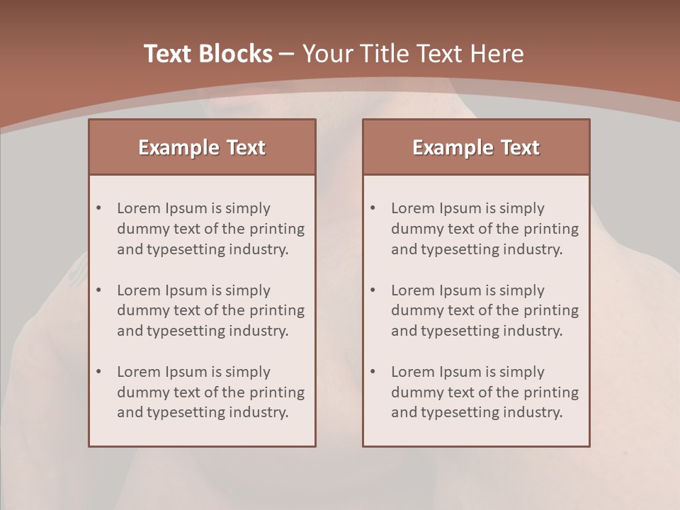 Corporation Figure Di Cu Ion PowerPoint Template