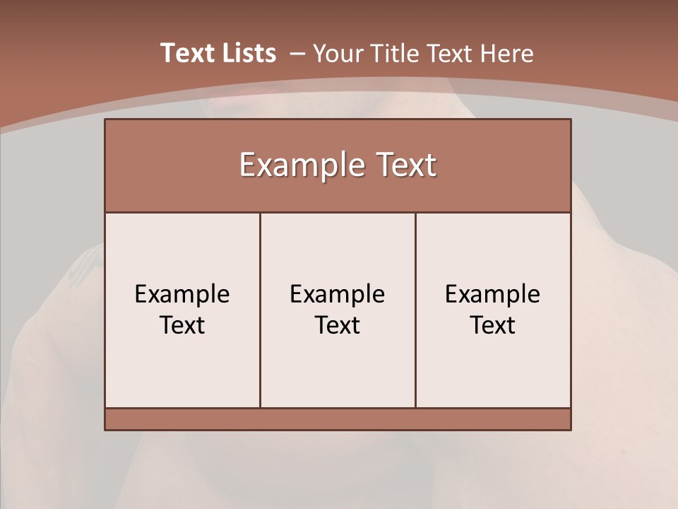 Corporation Figure Di Cu Ion PowerPoint Template