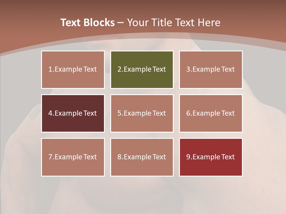 Corporation Figure Di Cu Ion PowerPoint Template