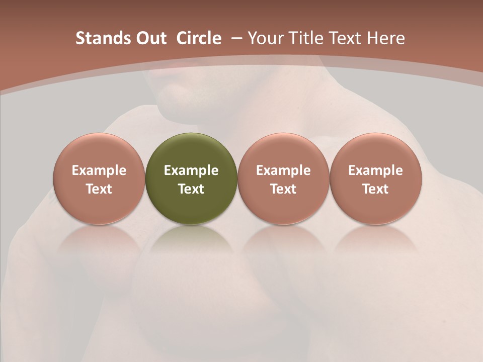 Corporation Figure Di Cu Ion PowerPoint Template