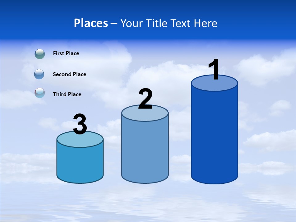 Idyllic Sky Climate PowerPoint Template