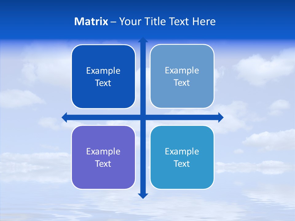 Idyllic Sky Climate PowerPoint Template