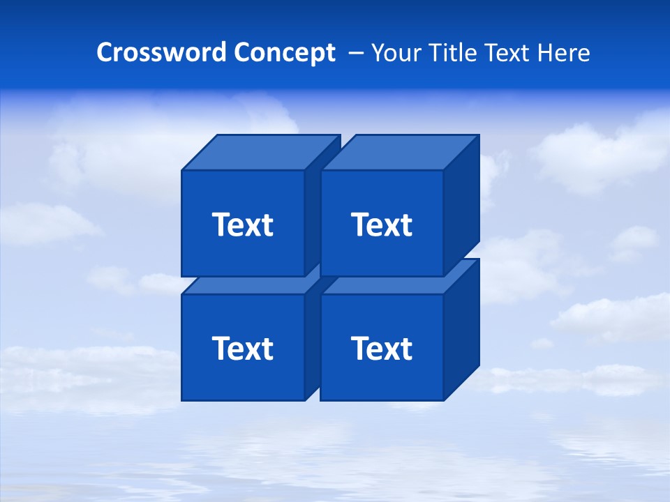 Idyllic Sky Climate PowerPoint Template