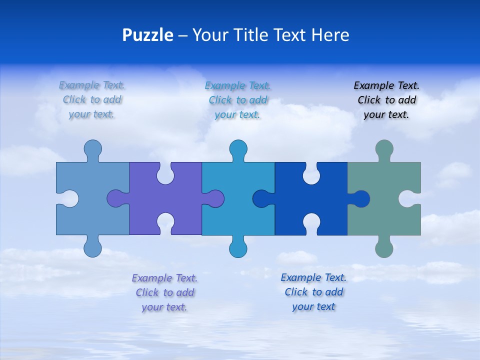 Idyllic Sky Climate PowerPoint Template