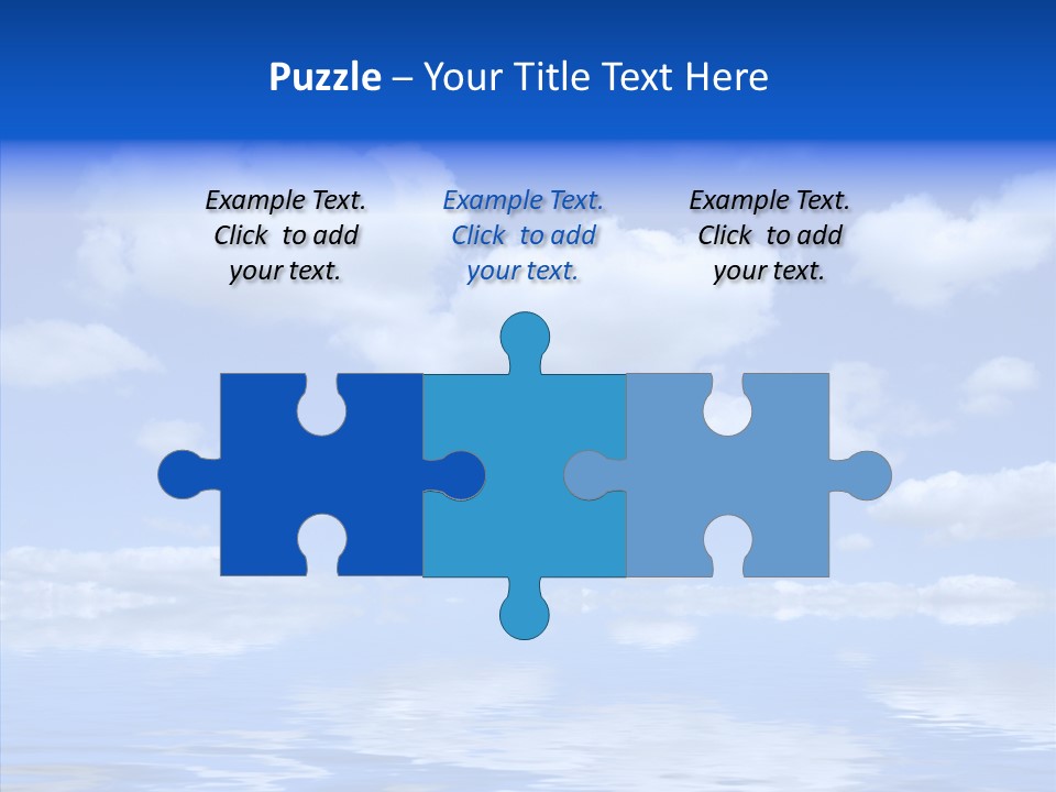 Idyllic Sky Climate PowerPoint Template