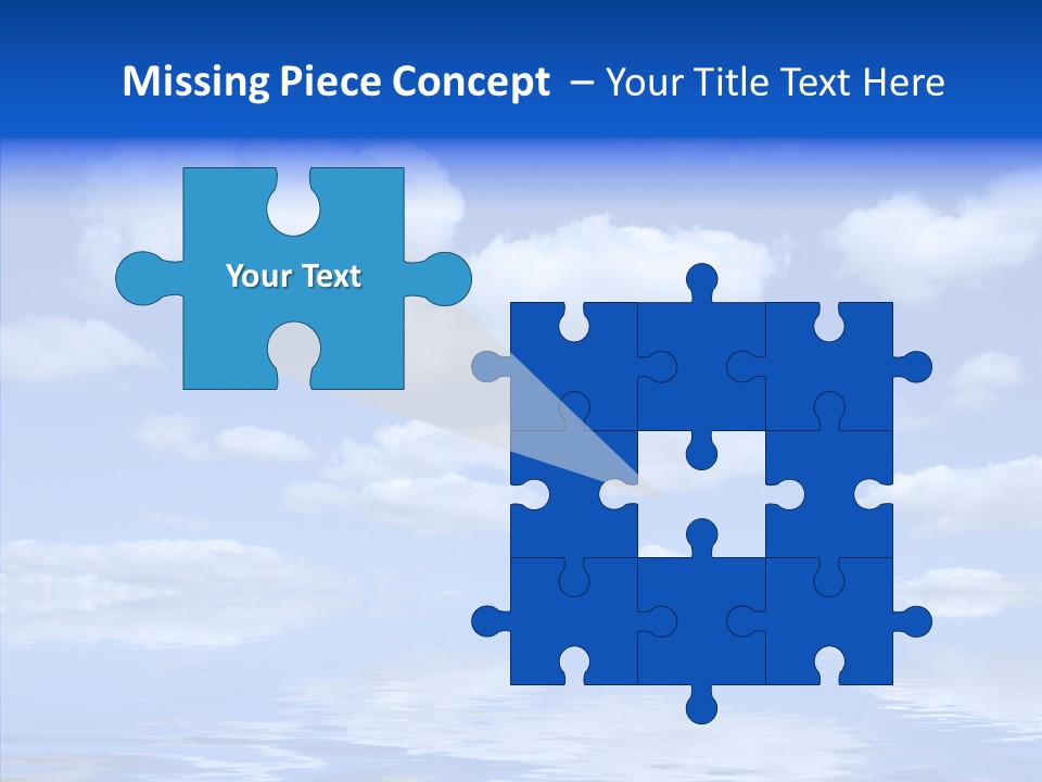 Idyllic Sky Climate PowerPoint Template