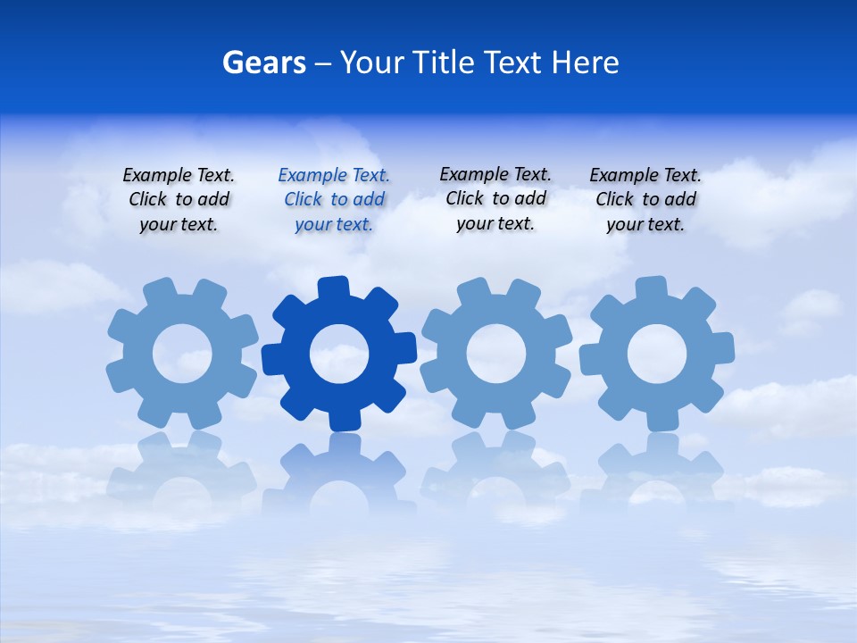Idyllic Sky Climate PowerPoint Template