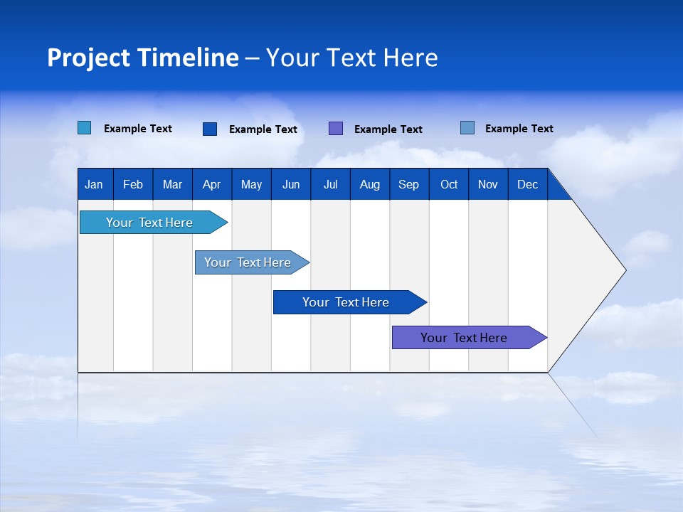 Idyllic Sky Climate PowerPoint Template