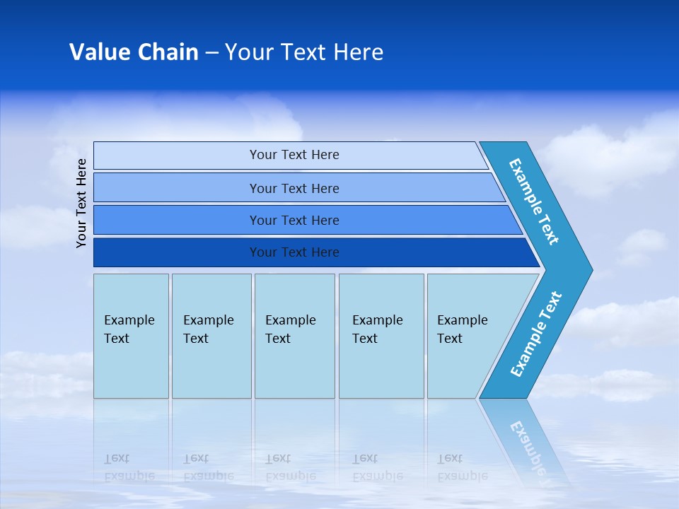 Idyllic Sky Climate PowerPoint Template