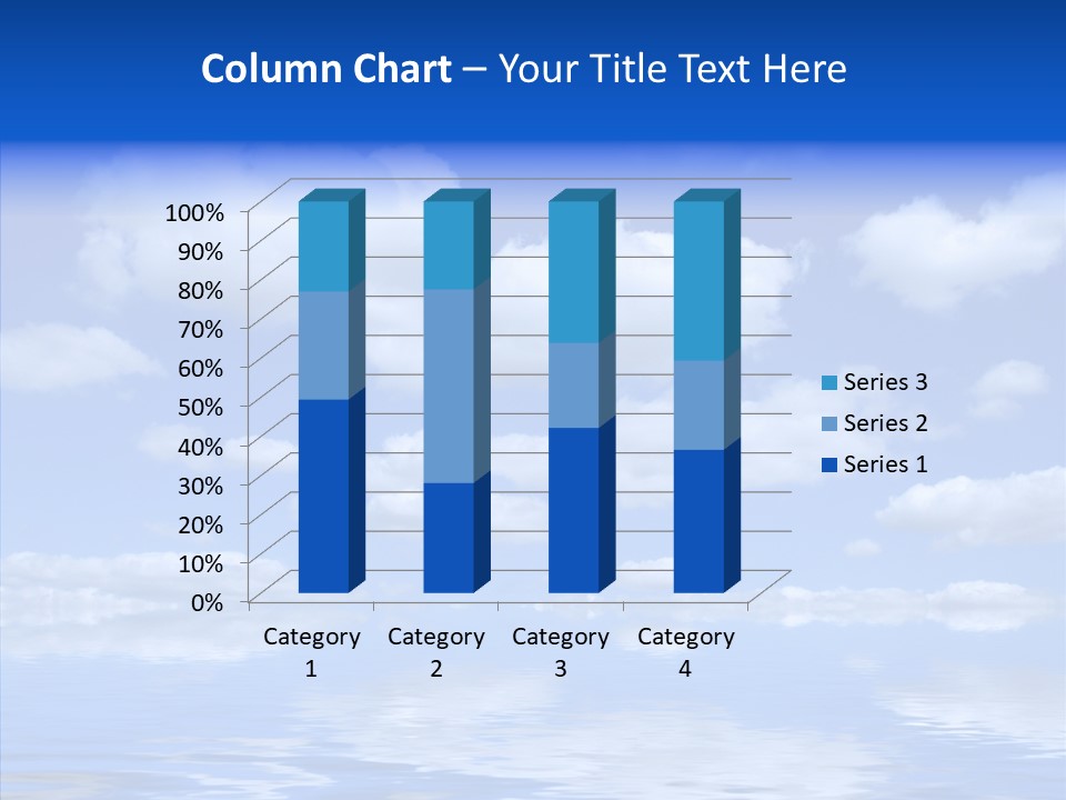 Idyllic Sky Climate PowerPoint Template