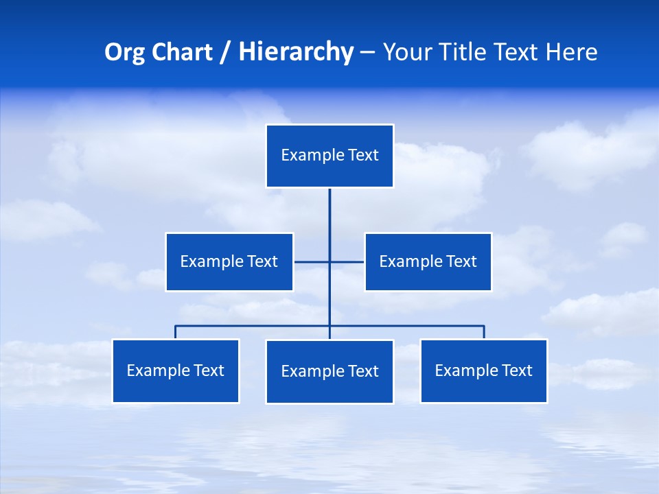 Idyllic Sky Climate PowerPoint Template