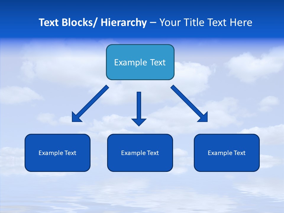 Idyllic Sky Climate PowerPoint Template