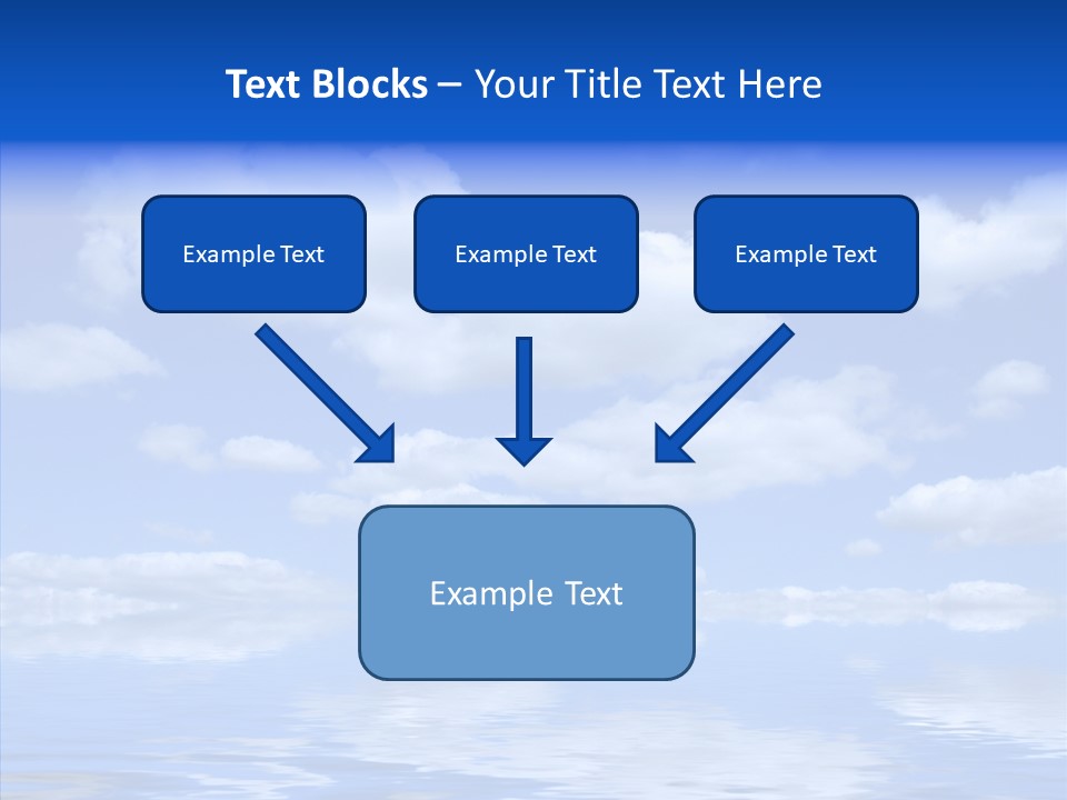 Idyllic Sky Climate PowerPoint Template