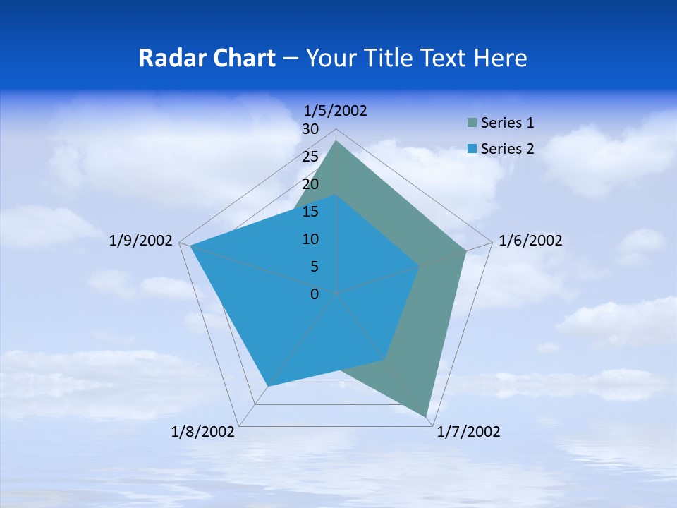 Idyllic Sky Climate PowerPoint Template
