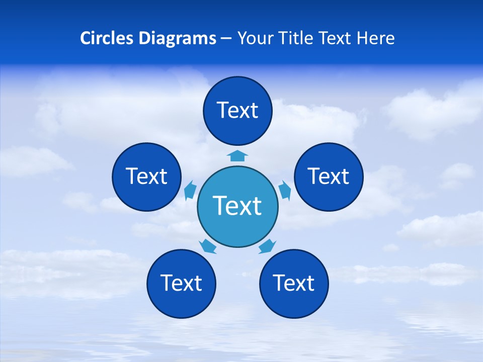 Idyllic Sky Climate PowerPoint Template