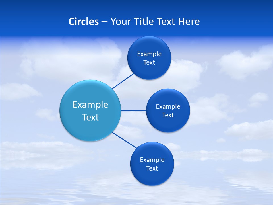 Idyllic Sky Climate PowerPoint Template