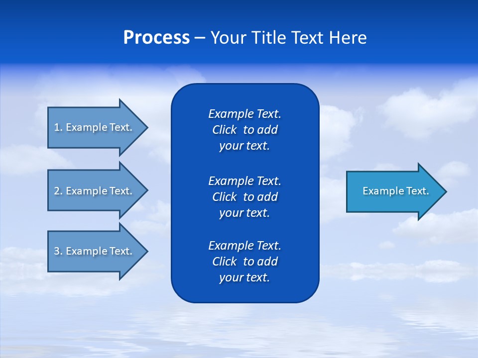 Idyllic Sky Climate PowerPoint Template