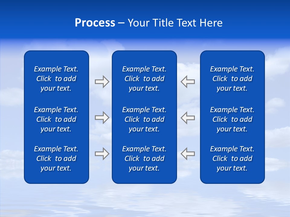 Idyllic Sky Climate PowerPoint Template