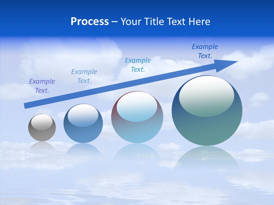Idyllic Sky Climate PowerPoint Template