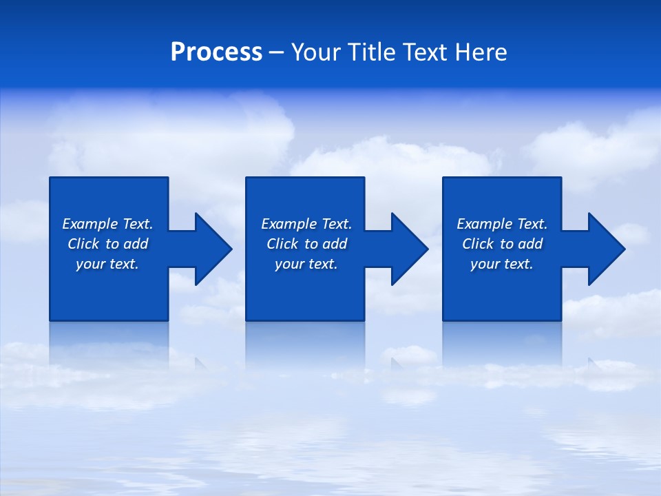 Idyllic Sky Climate PowerPoint Template