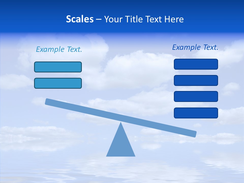 Idyllic Sky Climate PowerPoint Template