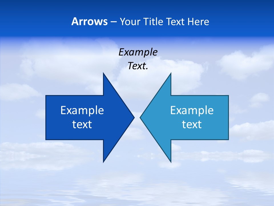Idyllic Sky Climate PowerPoint Template