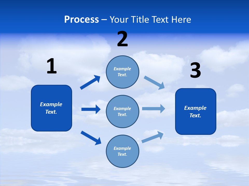 Idyllic Sky Climate PowerPoint Template