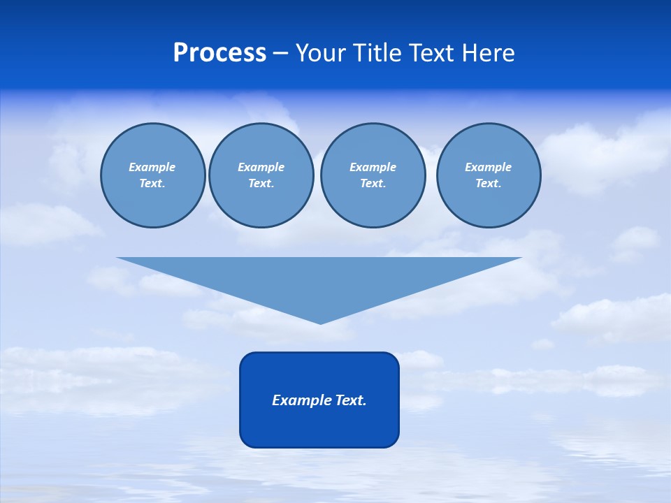 Idyllic Sky Climate PowerPoint Template