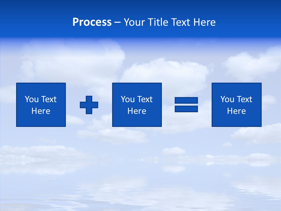 Idyllic Sky Climate PowerPoint Template