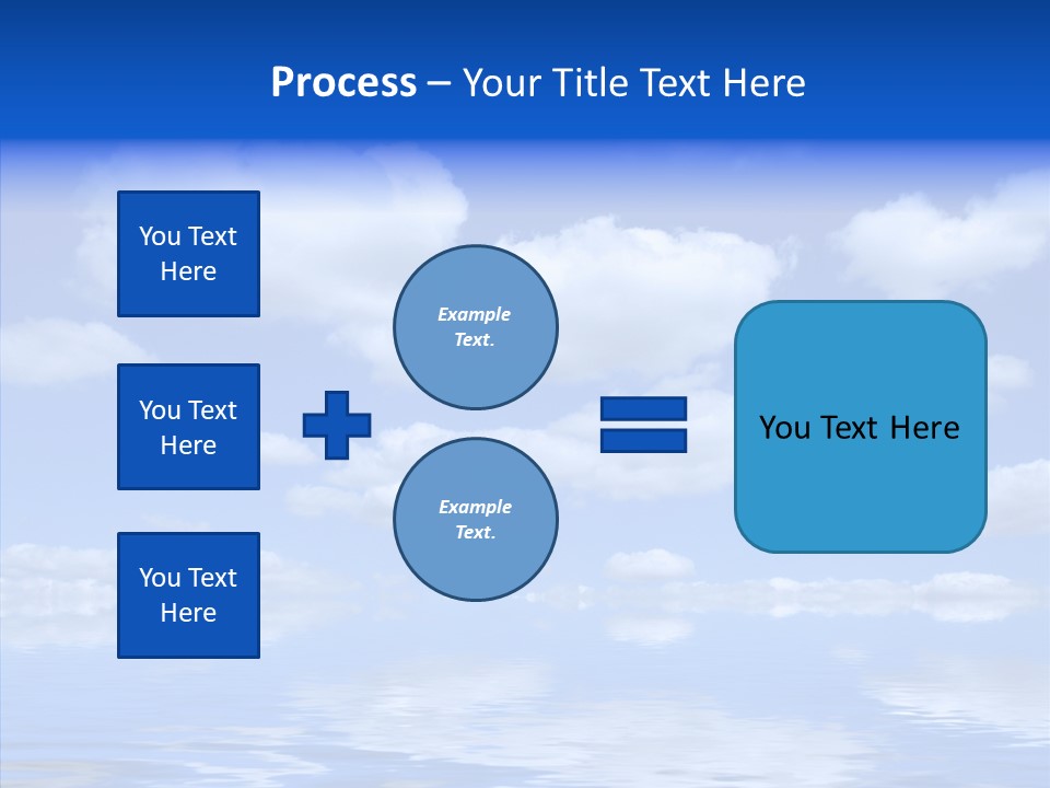 Idyllic Sky Climate PowerPoint Template