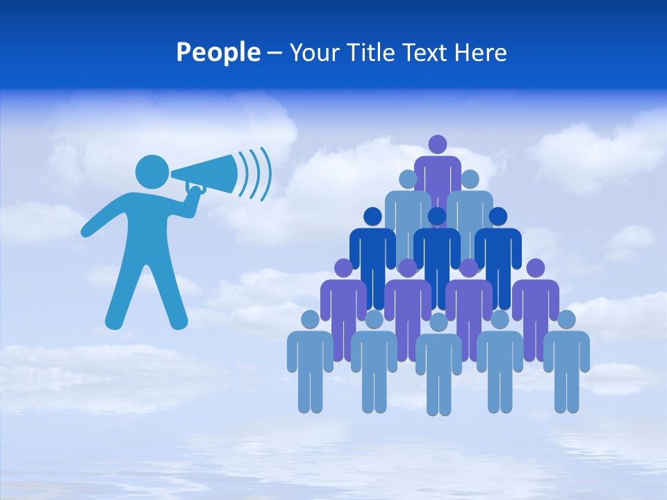 Idyllic Sky Climate PowerPoint Template