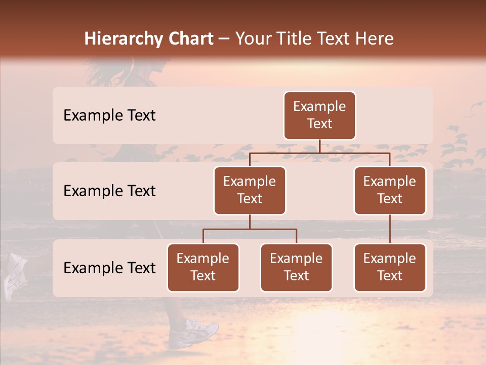 Sweat Runner Shape PowerPoint Template