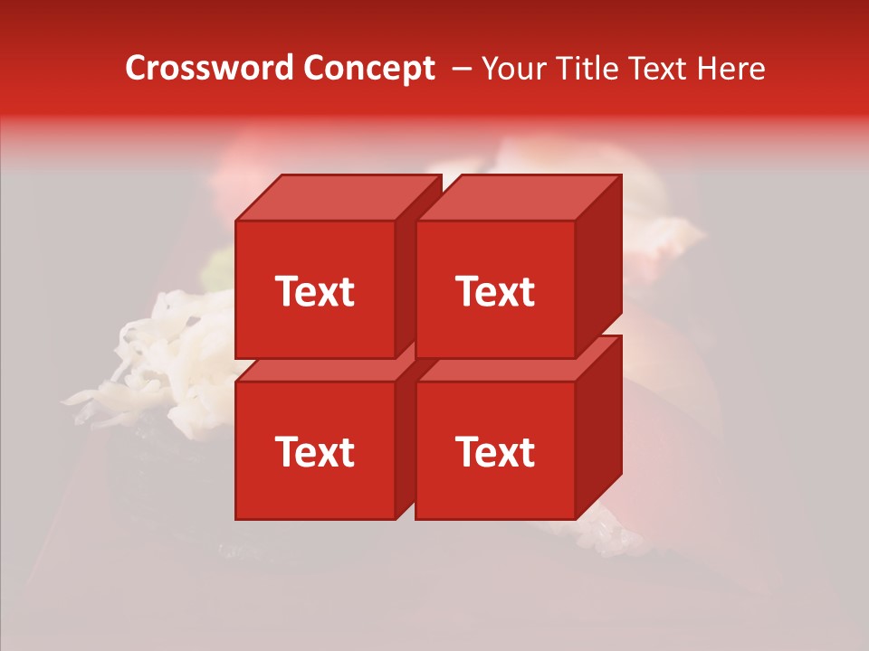 Gourmet Asian Ginger PowerPoint Template