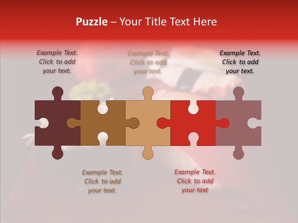 Gourmet Asian Ginger PowerPoint Template