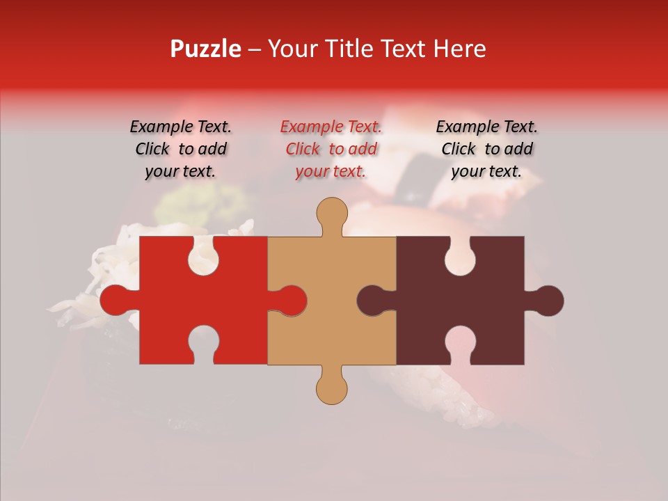 Gourmet Asian Ginger PowerPoint Template