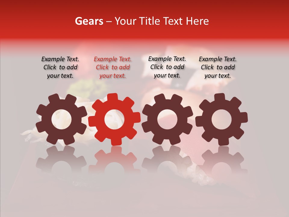 Gourmet Asian Ginger PowerPoint Template