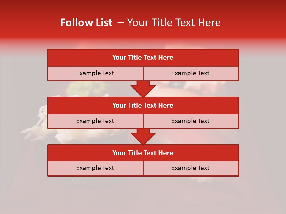 Gourmet Asian Ginger PowerPoint Template