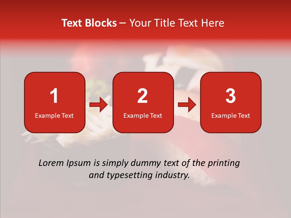 Gourmet Asian Ginger PowerPoint Template