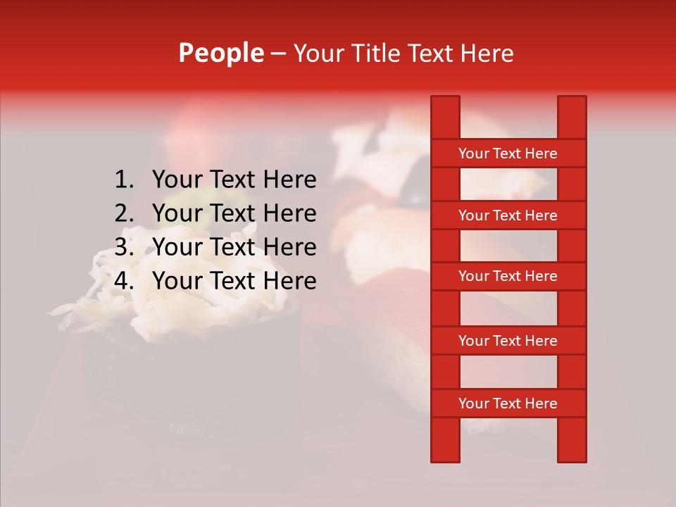 Gourmet Asian Ginger PowerPoint Template