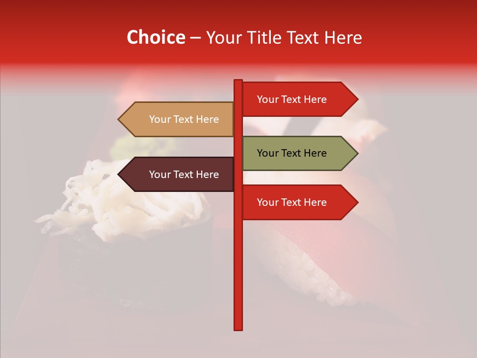 Gourmet Asian Ginger PowerPoint Template