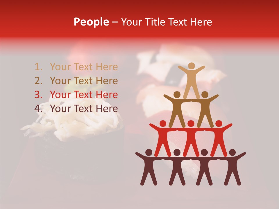 Gourmet Asian Ginger PowerPoint Template