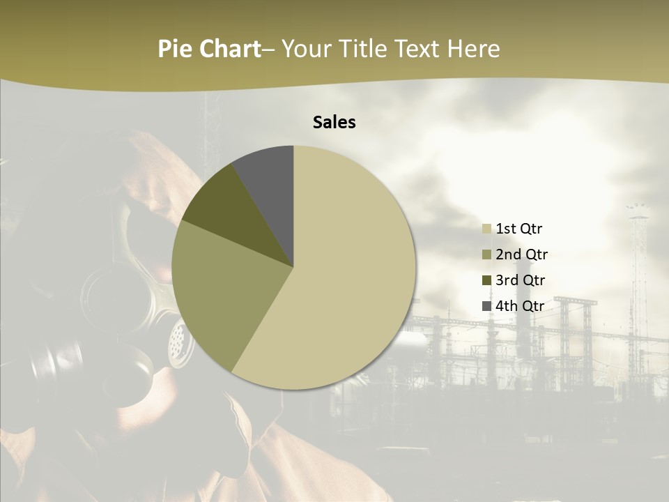 Disaster Fear Military PowerPoint Template