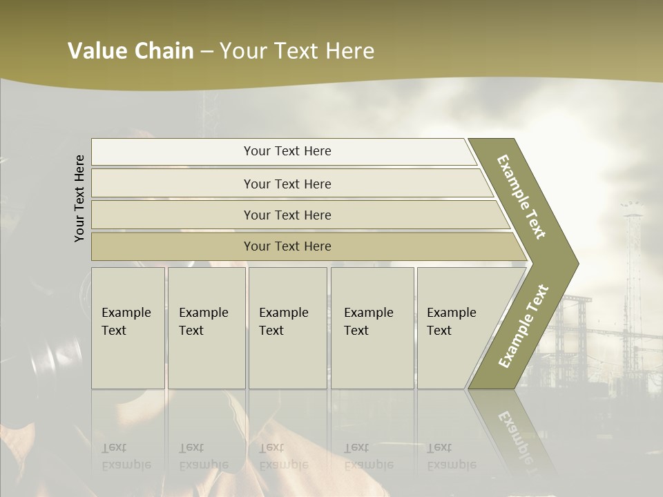 Disaster Fear Military PowerPoint Template