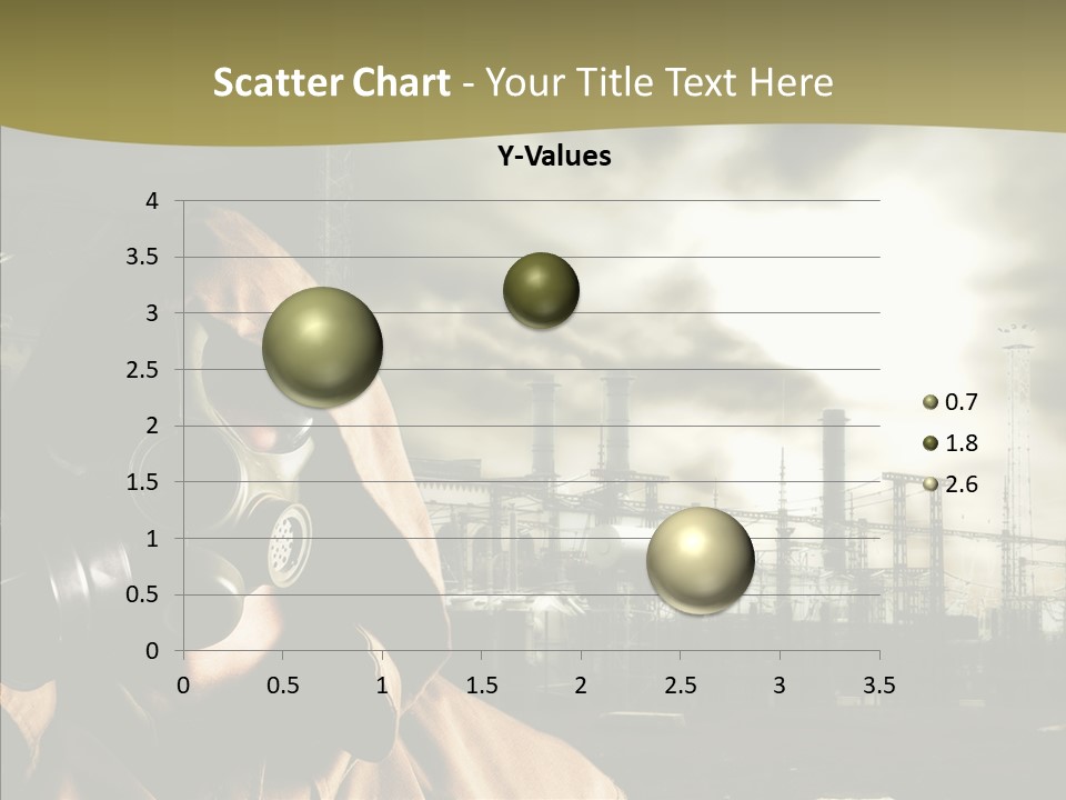 Disaster Fear Military PowerPoint Template