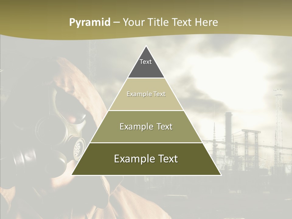 Disaster Fear Military PowerPoint Template