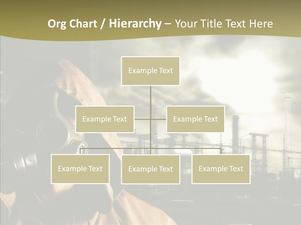 Disaster Fear Military PowerPoint Template