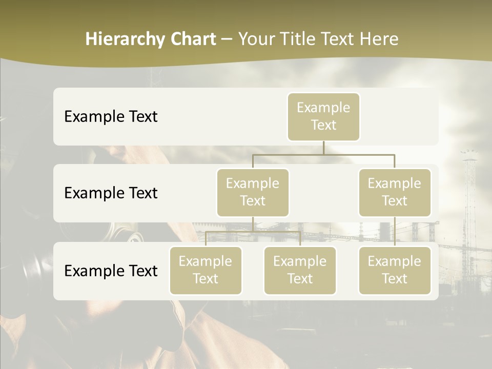 Disaster Fear Military PowerPoint Template